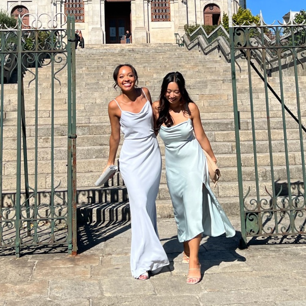 Jenny Yoo Bridesmaid Dress, Whisper Blue